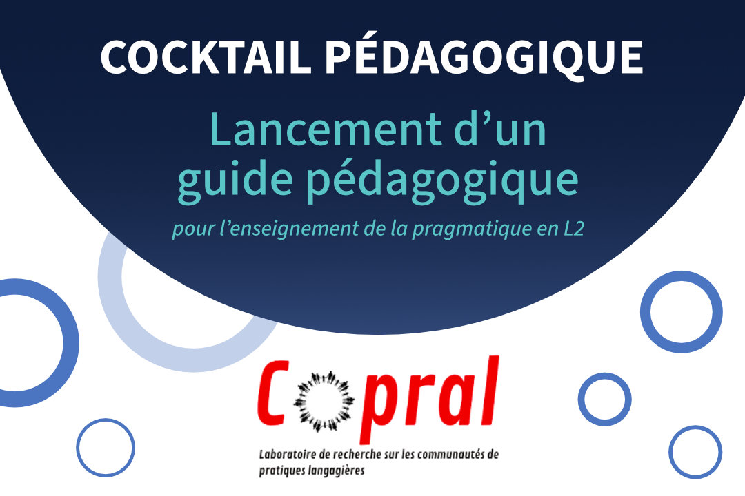 Lancement d’un guide pédagogique pour l’enseignement de la pragmatique en L2