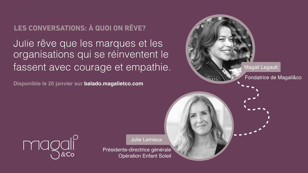 Julie Lemieux 20 janvier : Innover avec empathie et courage