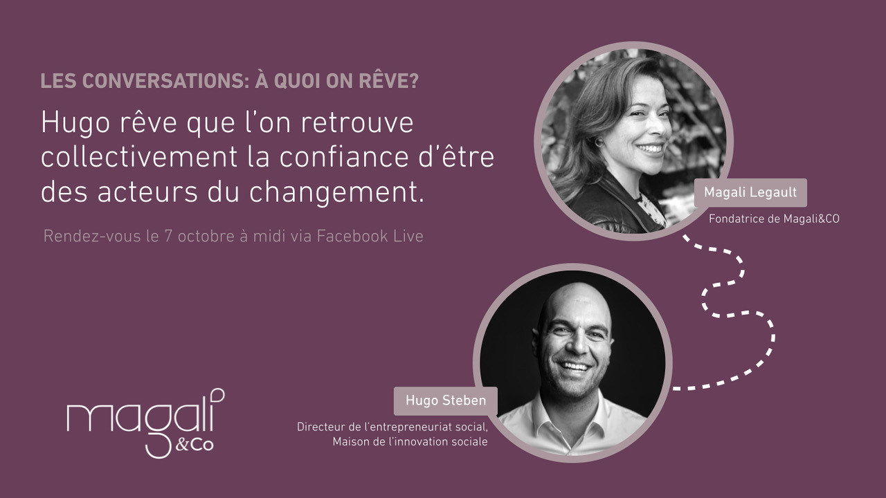 Hugo Steben 7 octobre : Retrouver la confiance pour changer le monde un pas à la fois