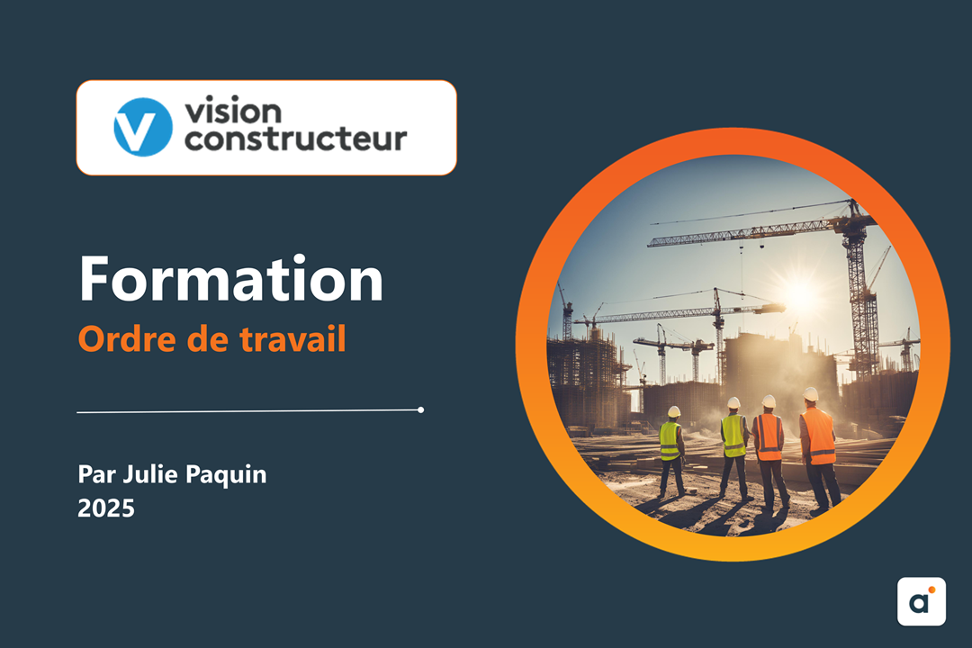 Contrat - Gestion des Ordres de travail