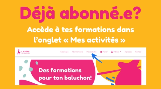 Déjà abonné.e?
